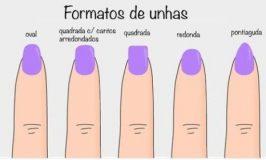 O formato das unhas trazem traços da sua personalidade