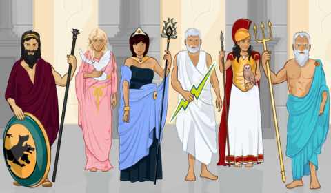 Qual é o deus grego de cada signo?