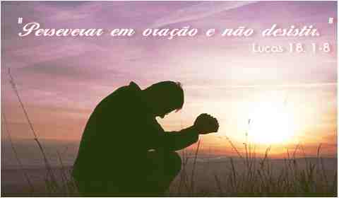 Como perseverar em oração?