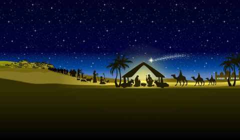 Mensagens de Natal sobre o nascimento de Jesus