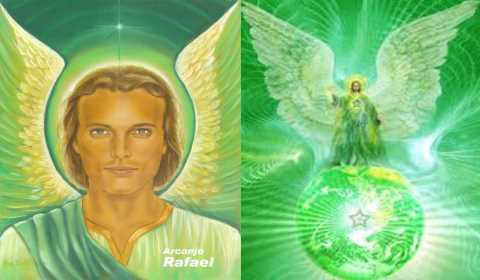 Como o santo padroeiro da cura, Arcanjo Rafael cura o corpo, a mente e o espírito