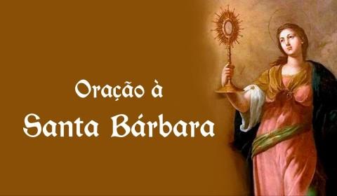 Oração a Santa Bárbara
