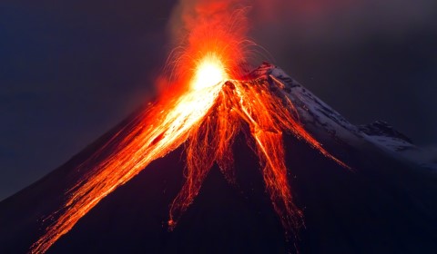 Significado de sonhar com vulcão