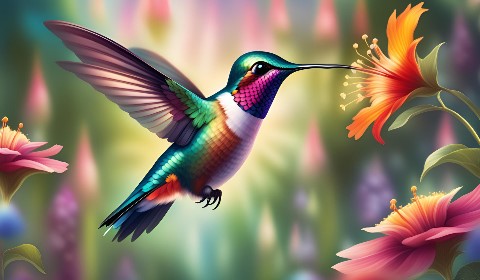 Significado de sonhar com Beija-flor